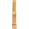 Ekena Millwork Redmond Rough Sawn Timber Gable Bracket, Western Red Cedar, 72"W x 48"H x 6"D x 6"F, 16/12 Pitch GBW072X48X0606RED00RWR - alternate 4